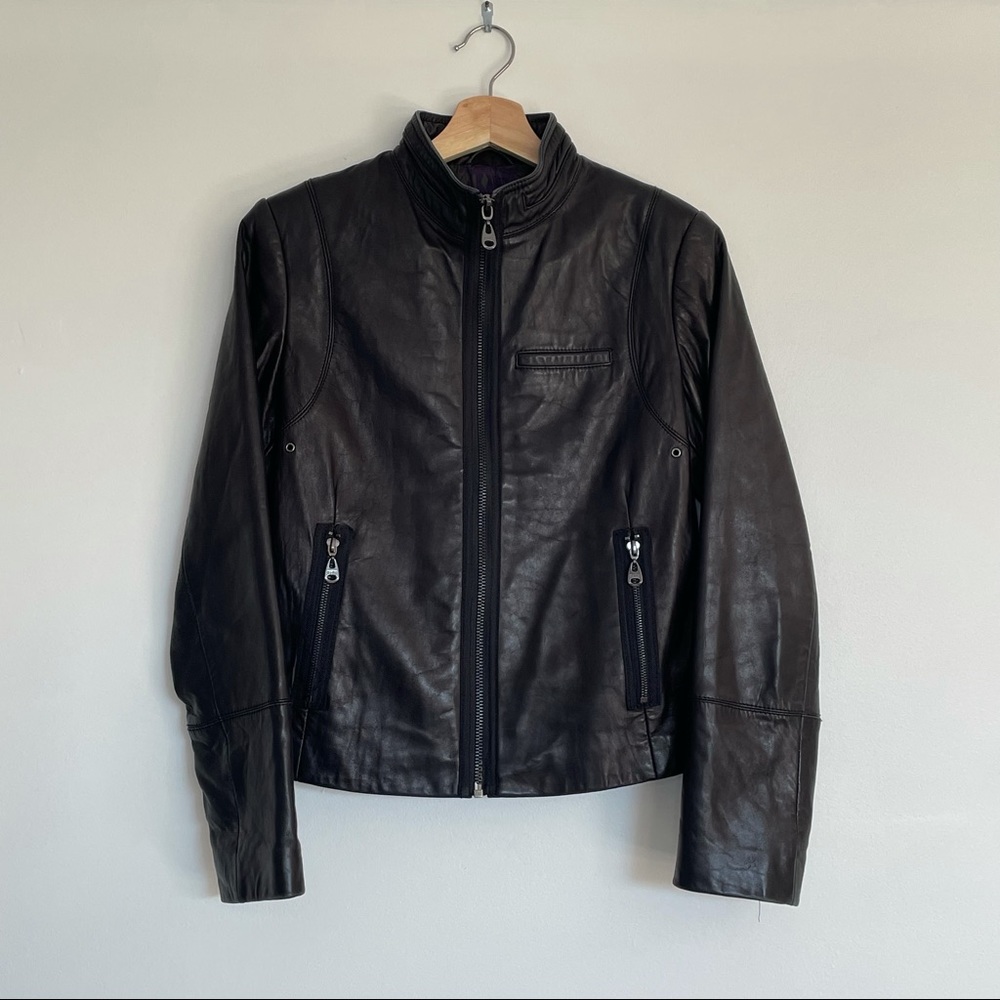Andrew Marc MARK New York Leather Jacket